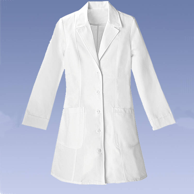 实验室工作服加厚 冬季医生白大褂化验员服装 不透光男女长袖秋冬加厚