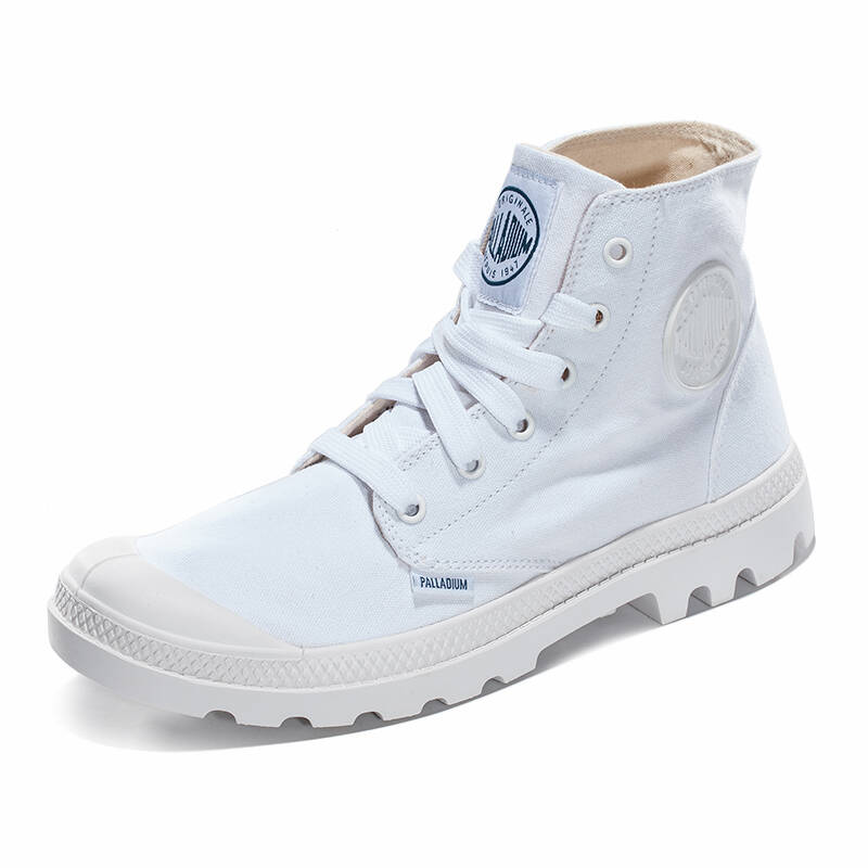 帕拉丁palladium中性 高帮 休闲鞋 blanc hi 72886-b