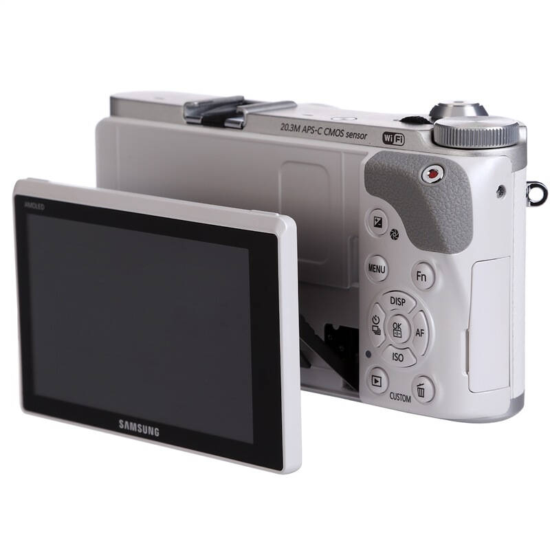 三星(samsung) nx300 微型单电套机(18-55mm镜头)白色