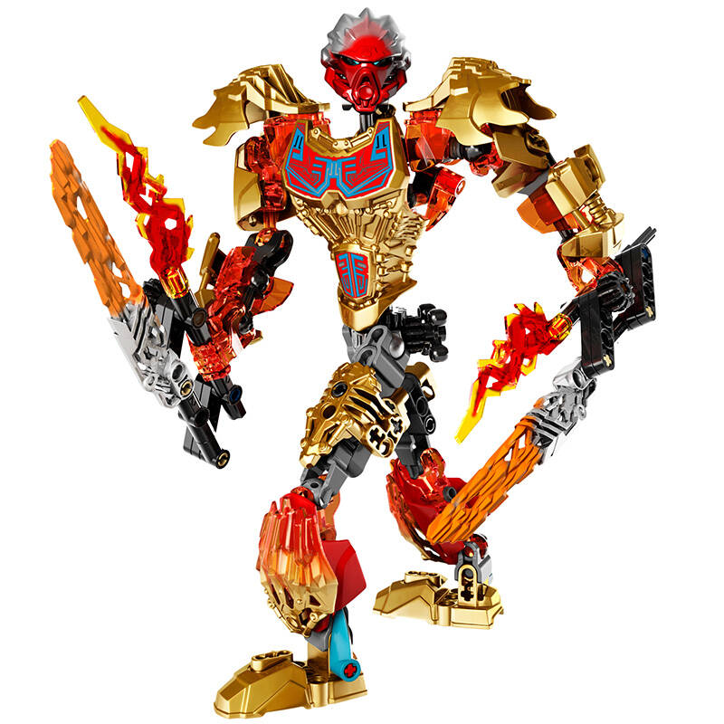 乐高(lego) bionicle 生化战士系列 烈焰聚能英雄-塔虎 71308 积木