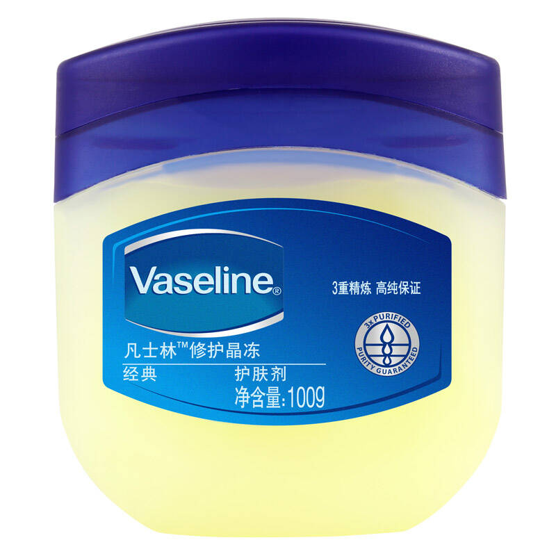 凡士林(vaseline)经典 修护晶冻 双瓶装(100gx2)(富含