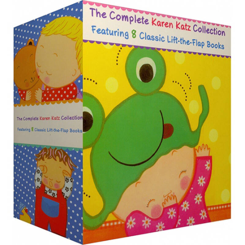the karen katz collection 凯伦卡茨 经典翻翻书 8册