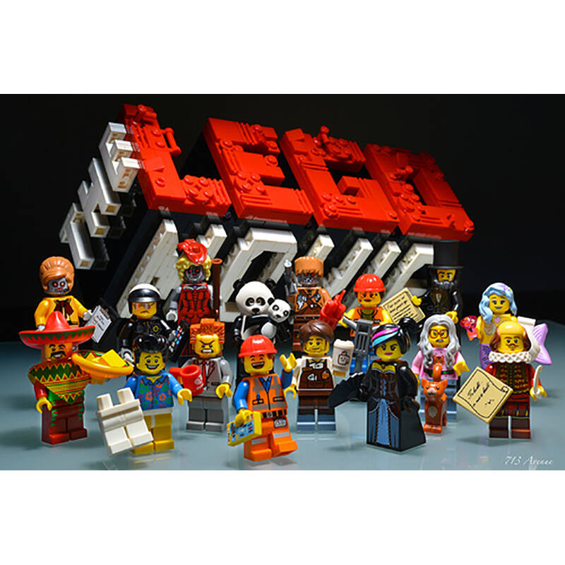 lego/乐高 minifigures 人仔抽抽乐 71004 大电影-16个未拆封不重复