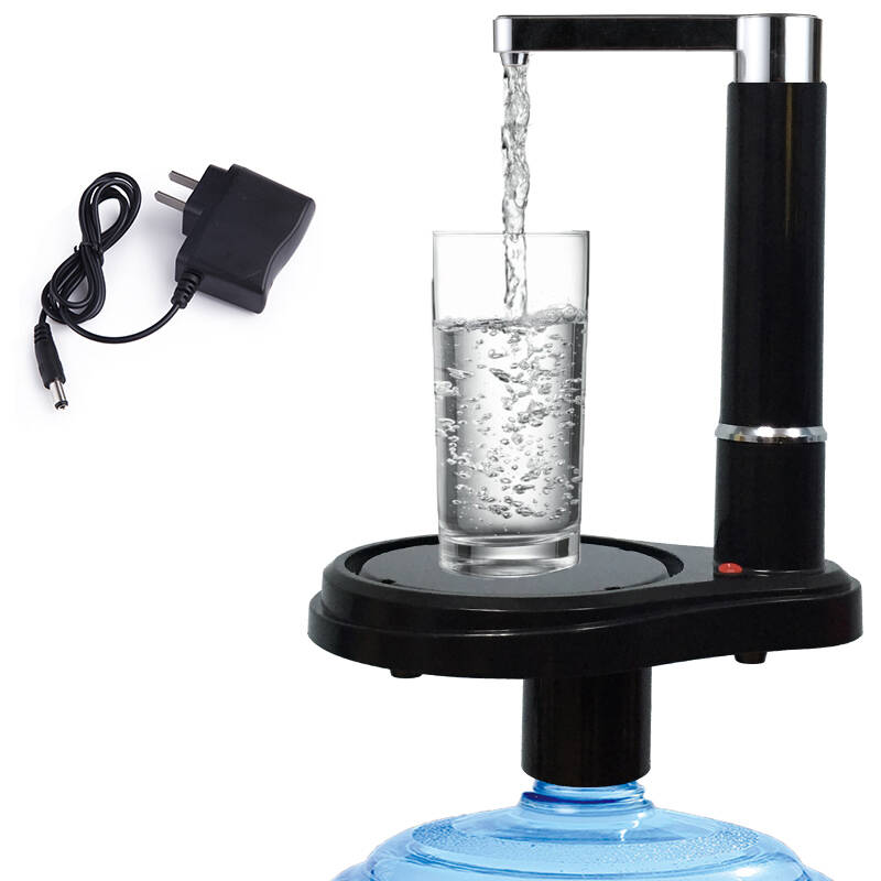 选充电式 无线电动压水器桶装水 电动抽水器 自