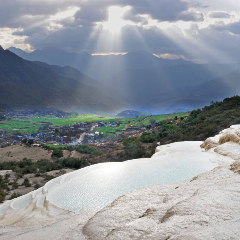 香格里拉景点白水台门票