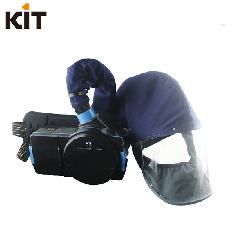 凯壹特(kit)送风机头罩 防尘面具 全封闭呼吸器 全套