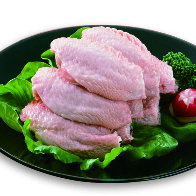 聚福鲜 冷冻原味鸡中翅 1000g/袋 鸡翅中 肉类