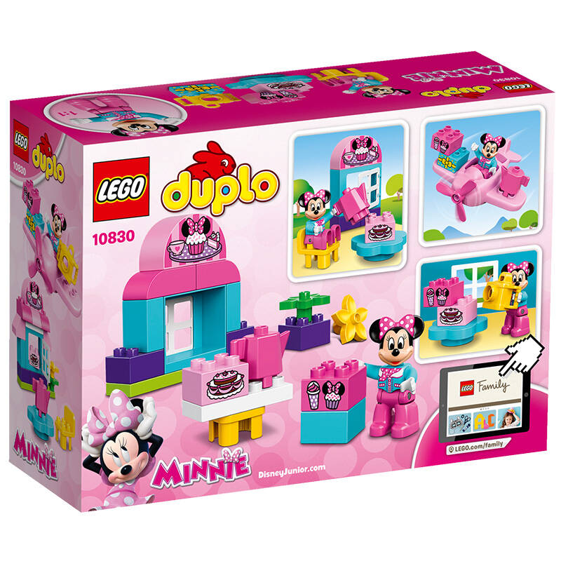 【京东超市】乐高(lego duplo 乐高得宝迪士尼系列 米妮的露天咖啡