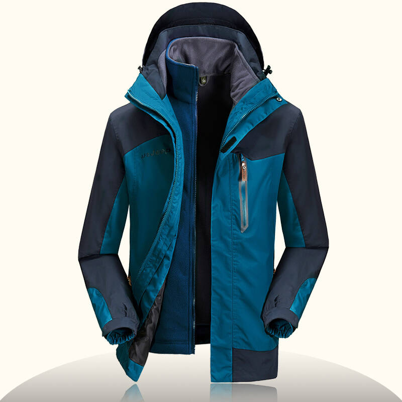 战地吉普冲锋衣蓝色l