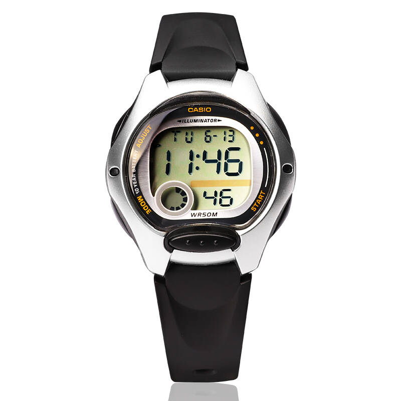 【联保服务】卡西欧(casio)手表 小巧儿童学生电子运动防水中性表 lw