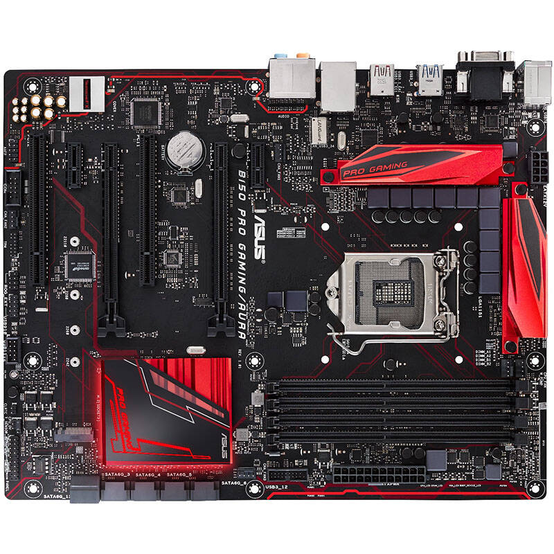 华硕b150mplus,华硕b150-plus 华硕(asus)b150 pro gaming/aura 主板 (intel b150/lga 1151)