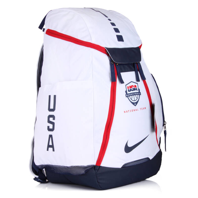 NIKE耐克包 美国队背包篮球双肩包BA5132 BA5280 BA5259 BA5260 美国队篮球气垫特大背包白BA5280-100 - 京东