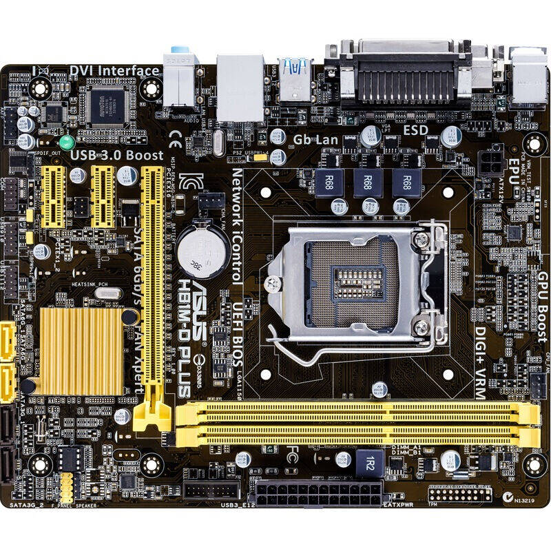 华硕(asus) h81m-d plus 主板 (intel h81/lga 1150)