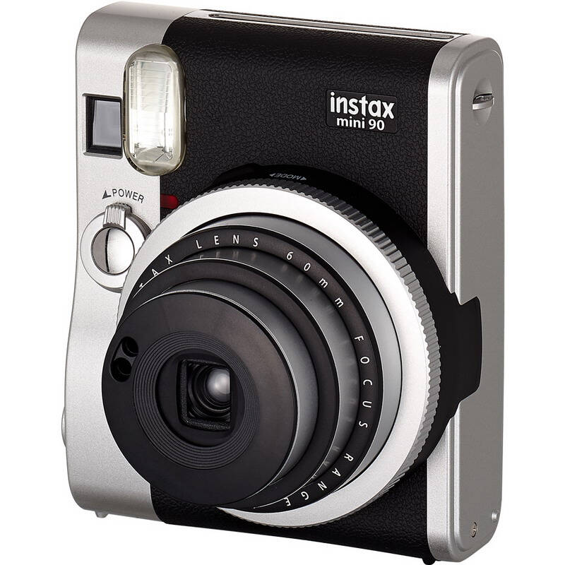 富士(fujifilm)趣奇(checky)instax mini90相机 古典感觉 黑色