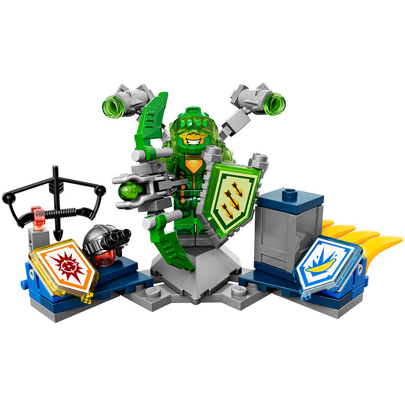 lego乐高未来骑士团系列儿童益智拼插积木玩具 70332 绿骑士阿隆