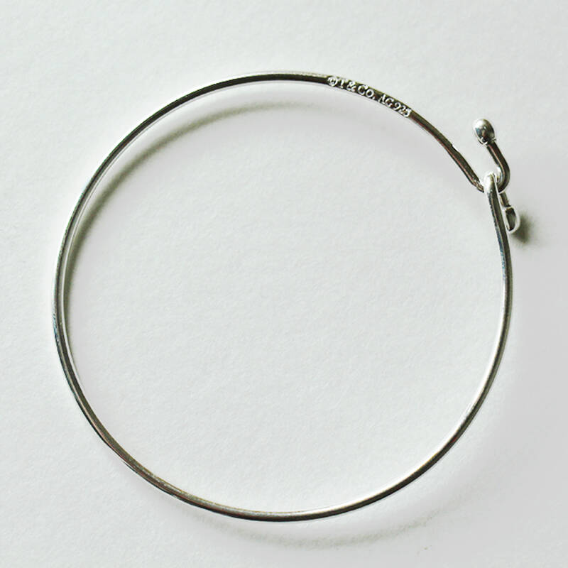 蒂芙尼/tiffany & co. 纯银扣式手镯 27631959 6.25英寸