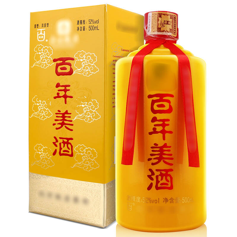 百藏 北京饭店 百年美酒 白酒整箱52度500ml*6瓶