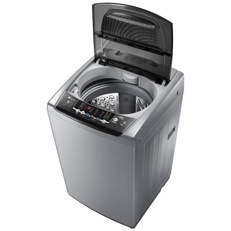 8公斤变频全自动波轮洗衣机(灰色) 京东微联智能app手机控制