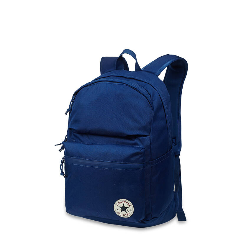 converse匡威官方 all star 纯色logo双肩包 10002844 深蓝色