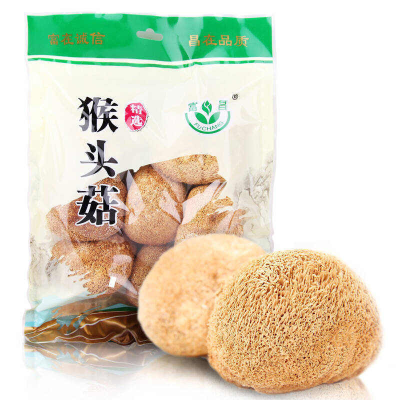 【京东超市】富昌 精选猴头菇 150g 猴头菌 山珍干货 福建特产