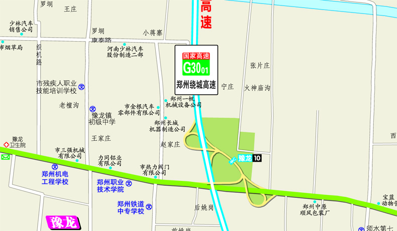 郑州航空港道路规划图-在线图片欣赏