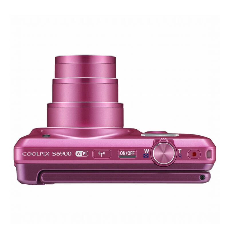 尼康(nikon)coolpix s6900 数码相机 粉红色 官方标配