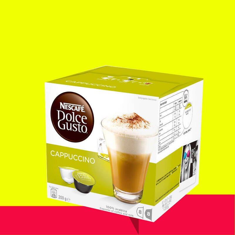 英国进口 雀巢咖啡nescafe dolce gusto雀巢咖啡咖啡胶囊 卡布奇诺16