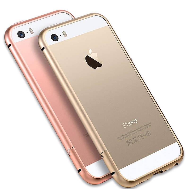 米基手机壳项链后盖边框新款五手机壳金属5s套外适用于苹果iphone5六角男女水晶图片