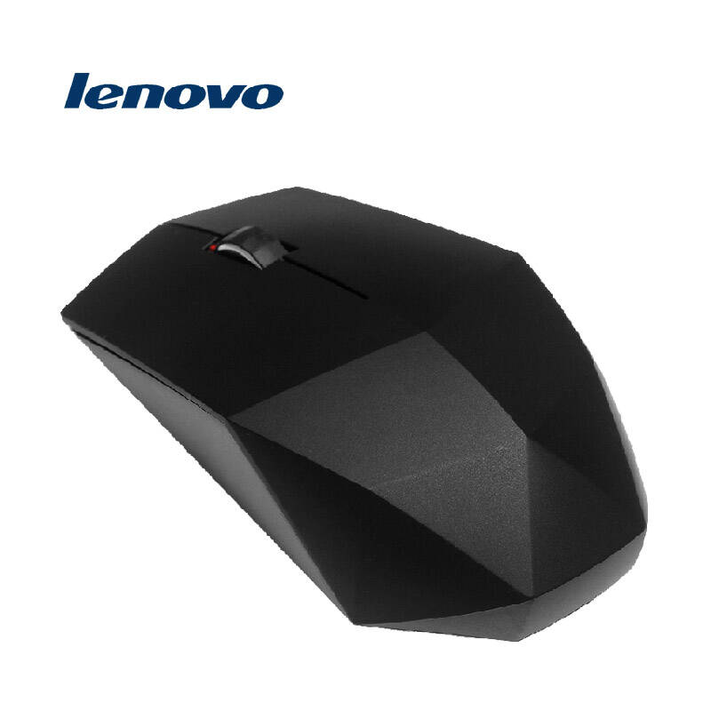 联想无线鼠标n50黑钻 笔记本台式机电脑游戏无光省电