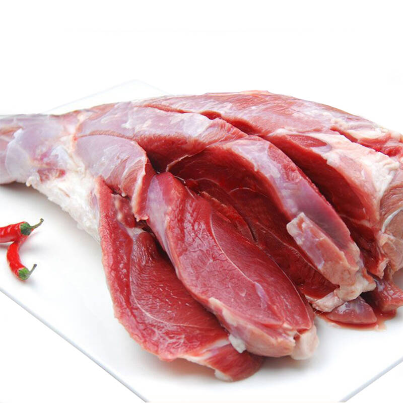 新疆羔羊肉 生鲜法式羊后腿5斤 伊犁草原清真羊肉 新鲜羊肉 排酸冷冻