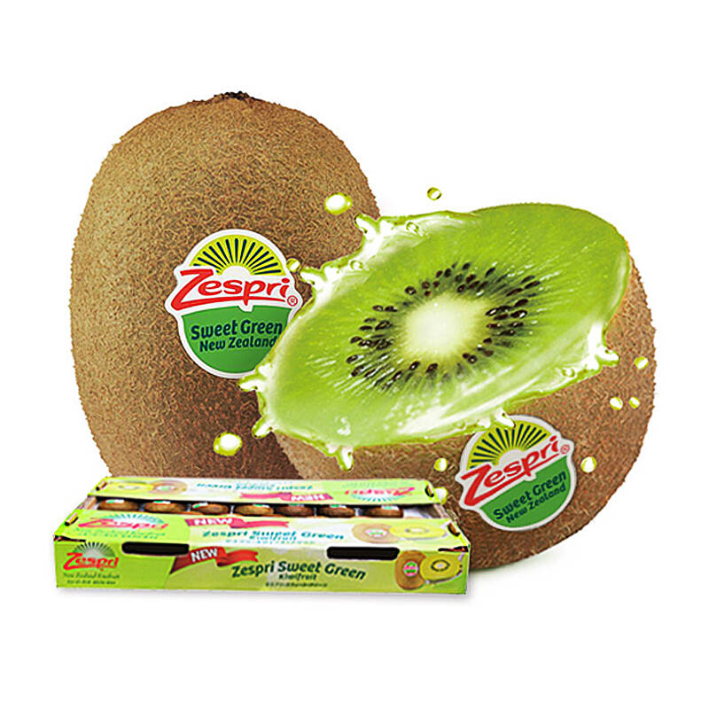 佳沛zespri 新西兰进口甜心绿奇异果猕猴桃 27-33粒原箱装 3.