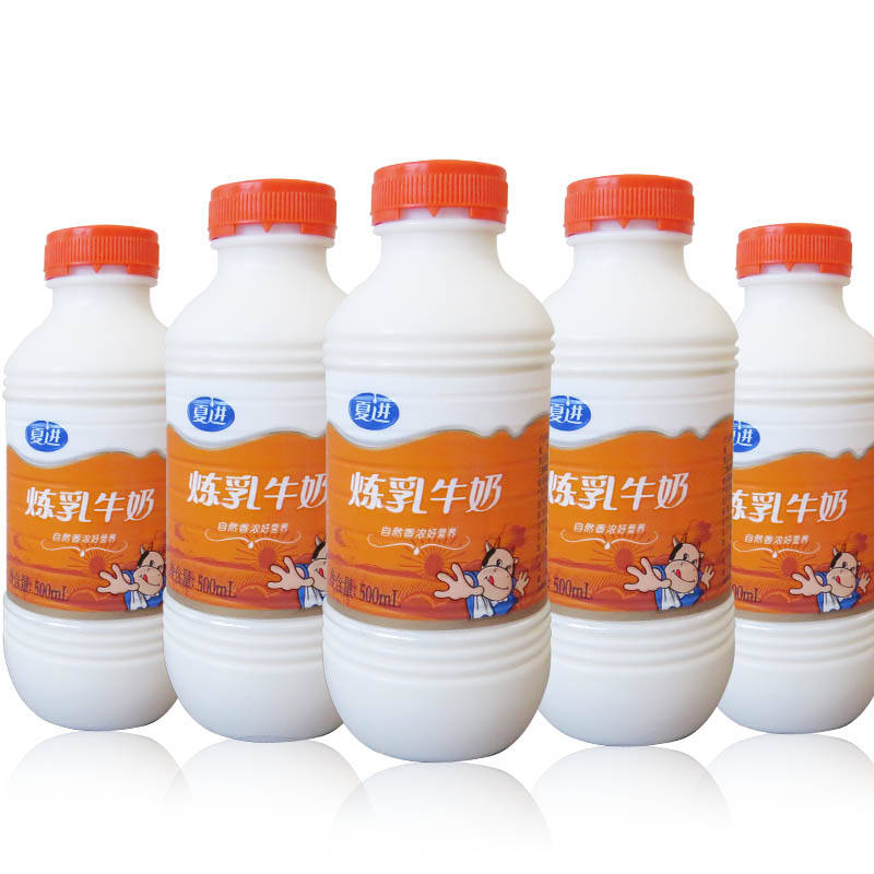 夏进 炼乳牛奶 500ml*12瓶 整箱装