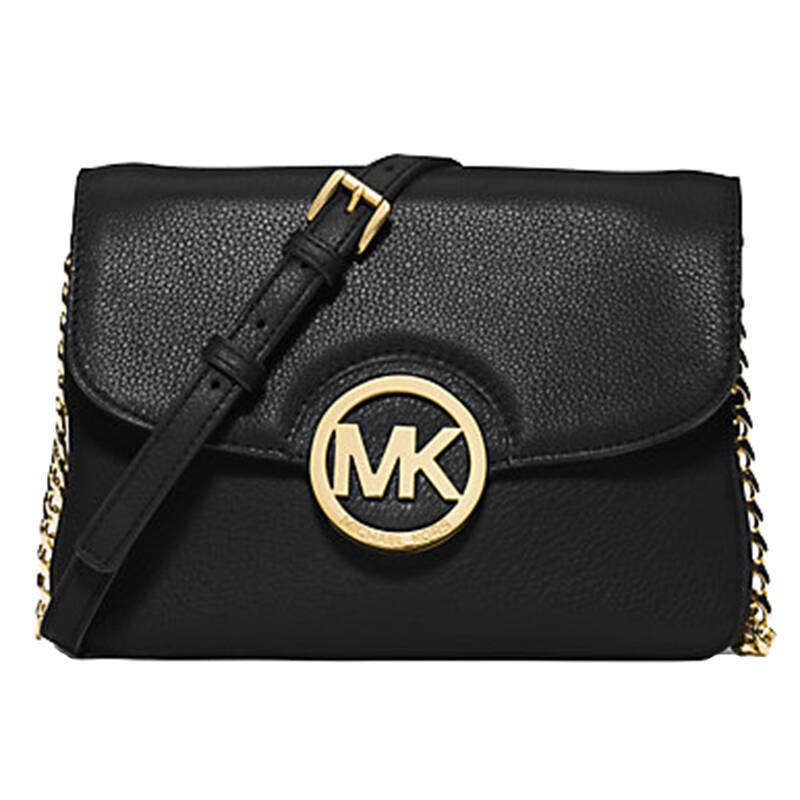 michael kors/mk 新款 女士纯色纹理单肩斜挎包 女包