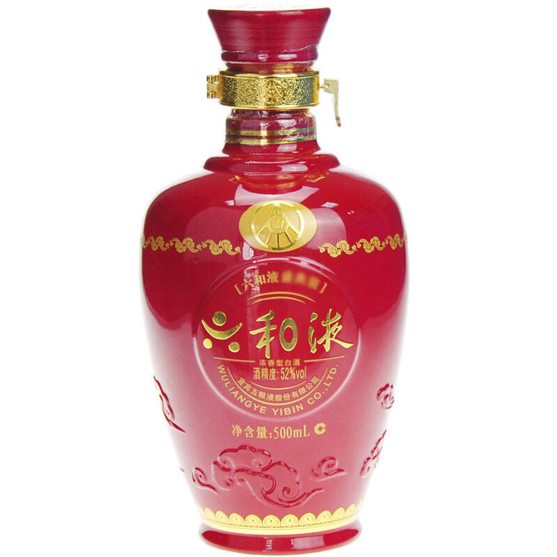 五粮液 六和液 500ml*6 52度 整箱白酒