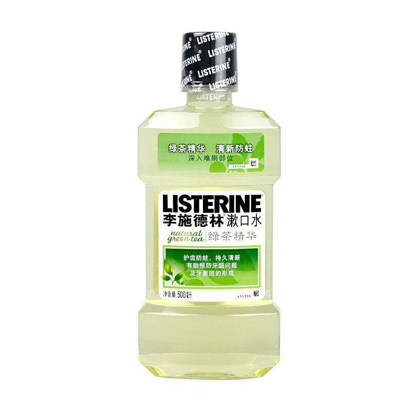 李施德林漱口水绿茶精华500ml*3