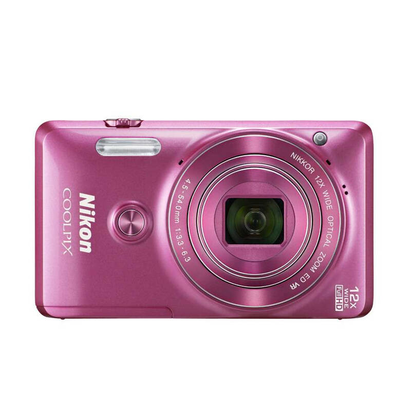 尼康(nikon)coolpix s6900 数码相机 粉红色 官方标配