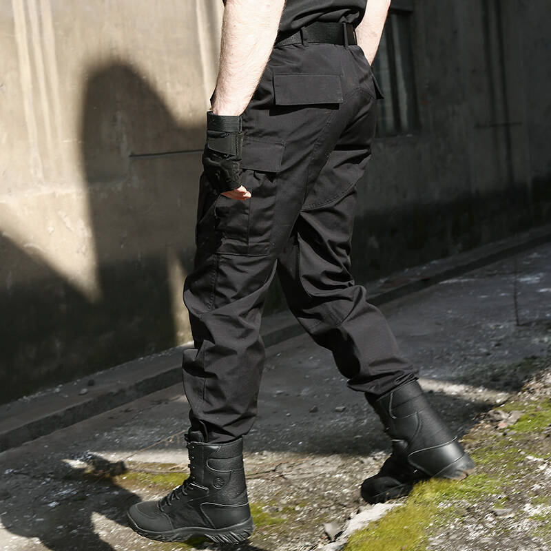 军迷服装作训服装 军迷服饰军裤特战裤 黑色(配饰需另购) xl