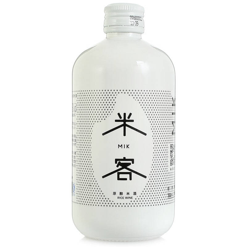 【京东超市】米客(mik)洋酒 中国米酒(自然原味,苹果味,桂花味) 350ml