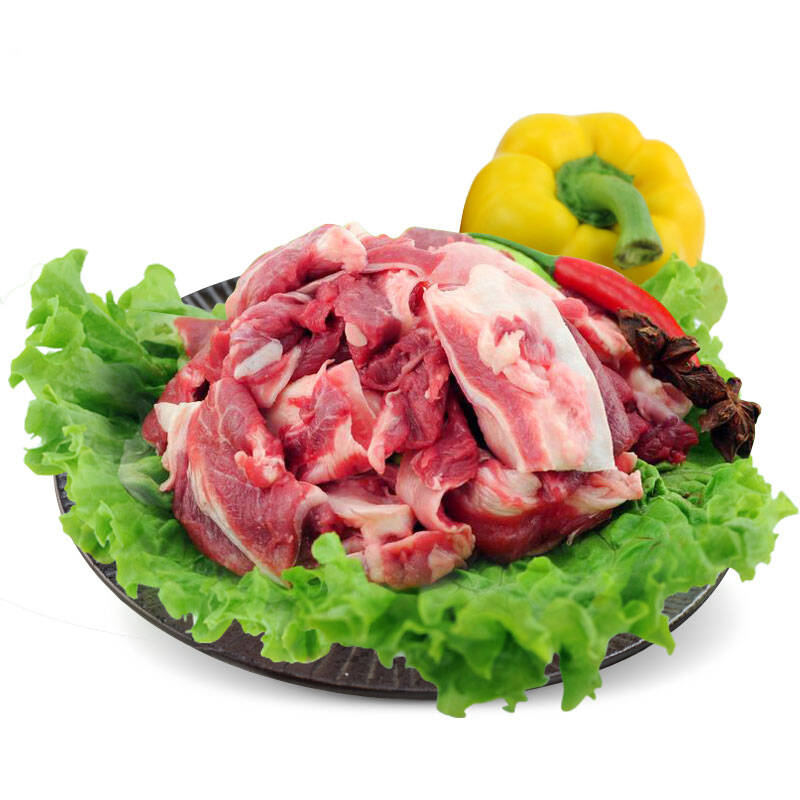 福美优选 牛肉筋1800克 内蒙古清真新鲜生鲜牛肉