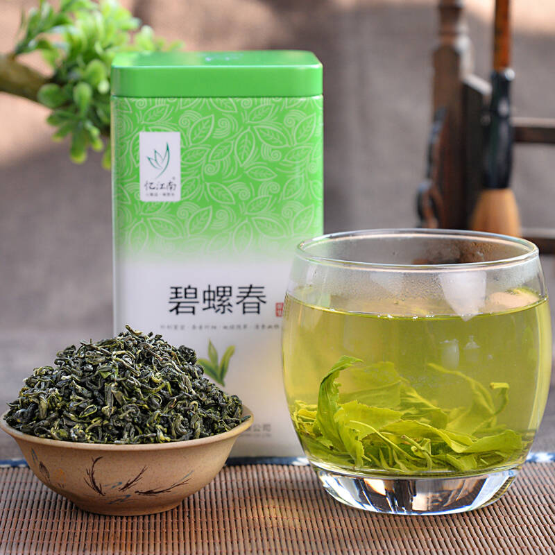 【京东超市】忆江南 茶叶 (龙井 碧螺春 普洱茶)茗茶组合装三罐 275g