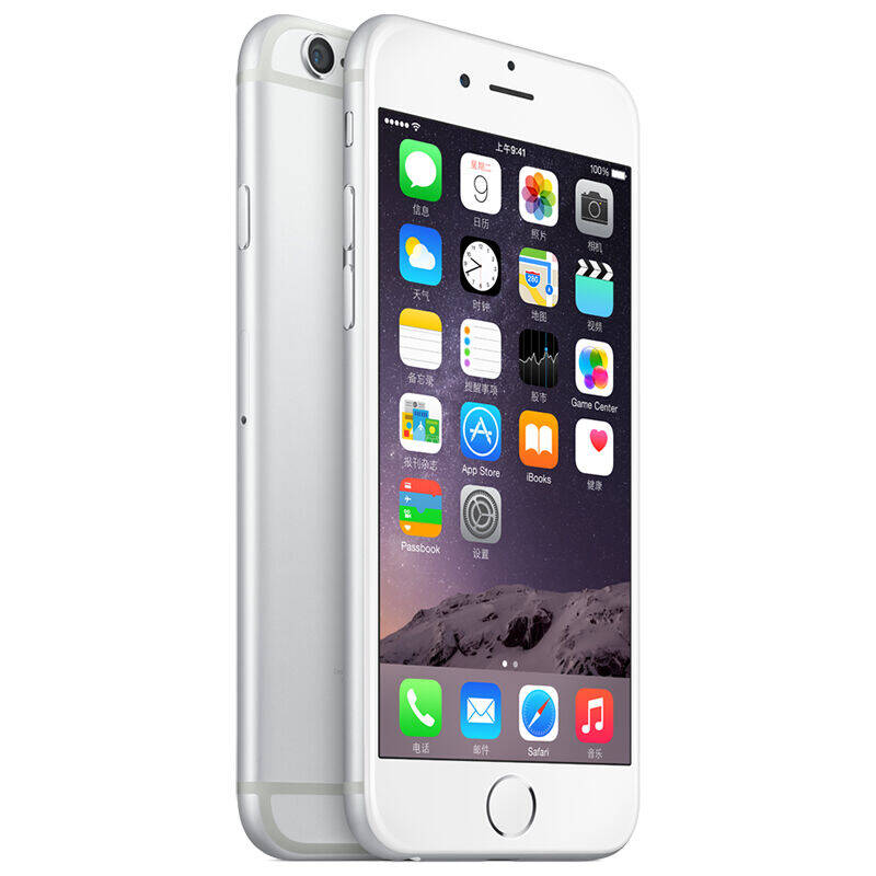 苹果apple iphone 6 4g手机 银色 公开版(16g rom)