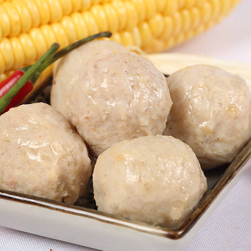 雄丰食品 金沙贡丸 火锅丸子 速冻食品 500g装