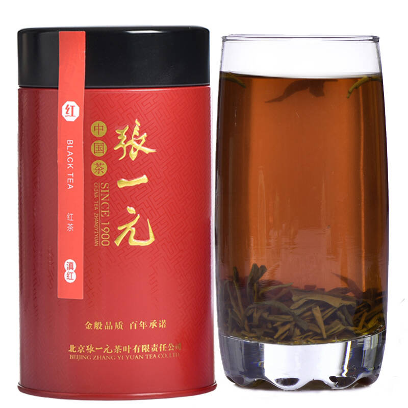 张一元茶叶 特级红茶(滇红)一级 100g