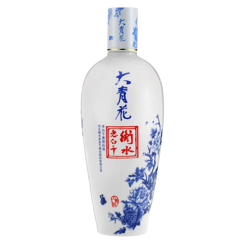 衡水老白干白酒大青花老白干香型40度500ml