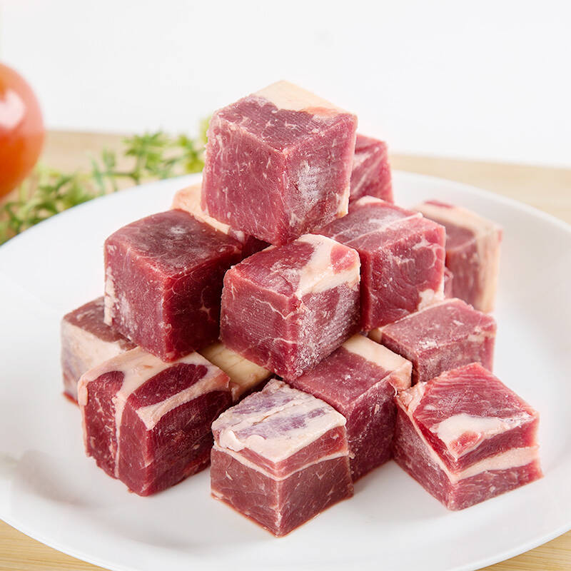 肉司令 澳洲进口牛腩块500g 新鲜牛肉块 牛腩肉 牛胸肉 生牛肉