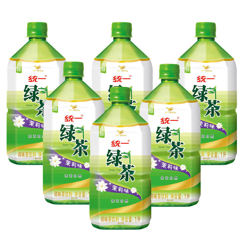 统一 绿茶 1l*8瓶 整箱装 调味茶饮料