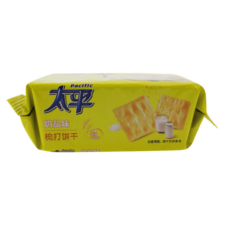 100g太平梳打饼干芝麻味 香葱味 奶盐味休闲零食 办公