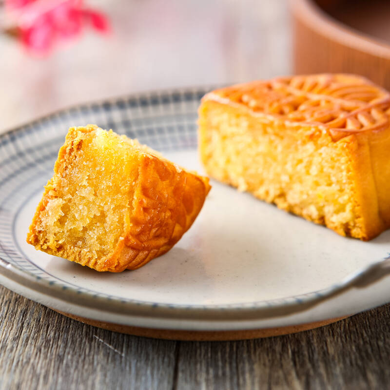 【京东超市】上海杏花楼 广式月饼 奶油椰蓉月饼 100g