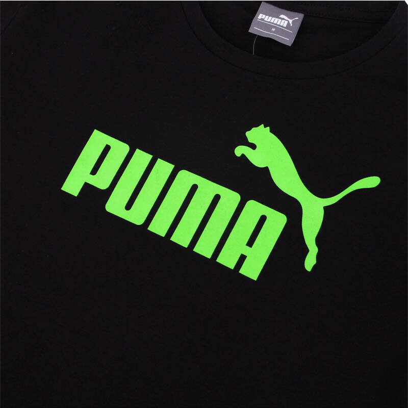 彪马/puma ess no.1 logo tee 男子 短袖t恤 834484 黑色 71 l