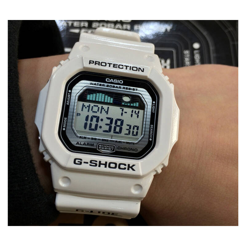 卡西欧(casio)g-shock冲浪极限运动 glx-5600-7d